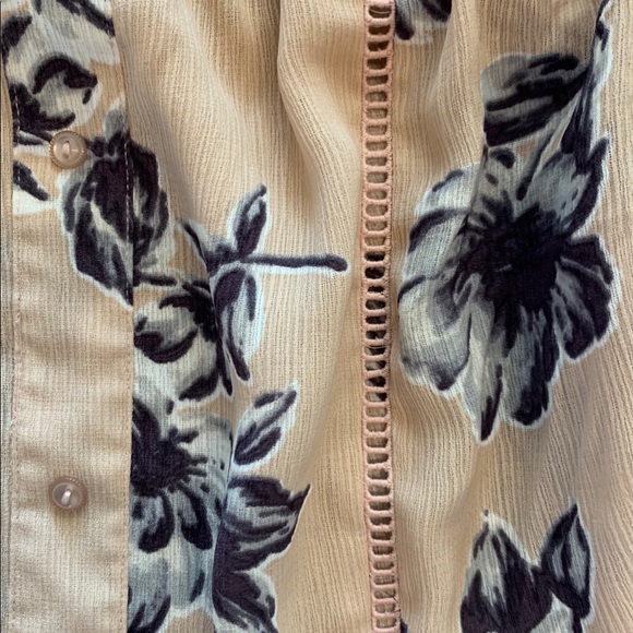 Flowy off shoulder floral top - Picture 6 of 7